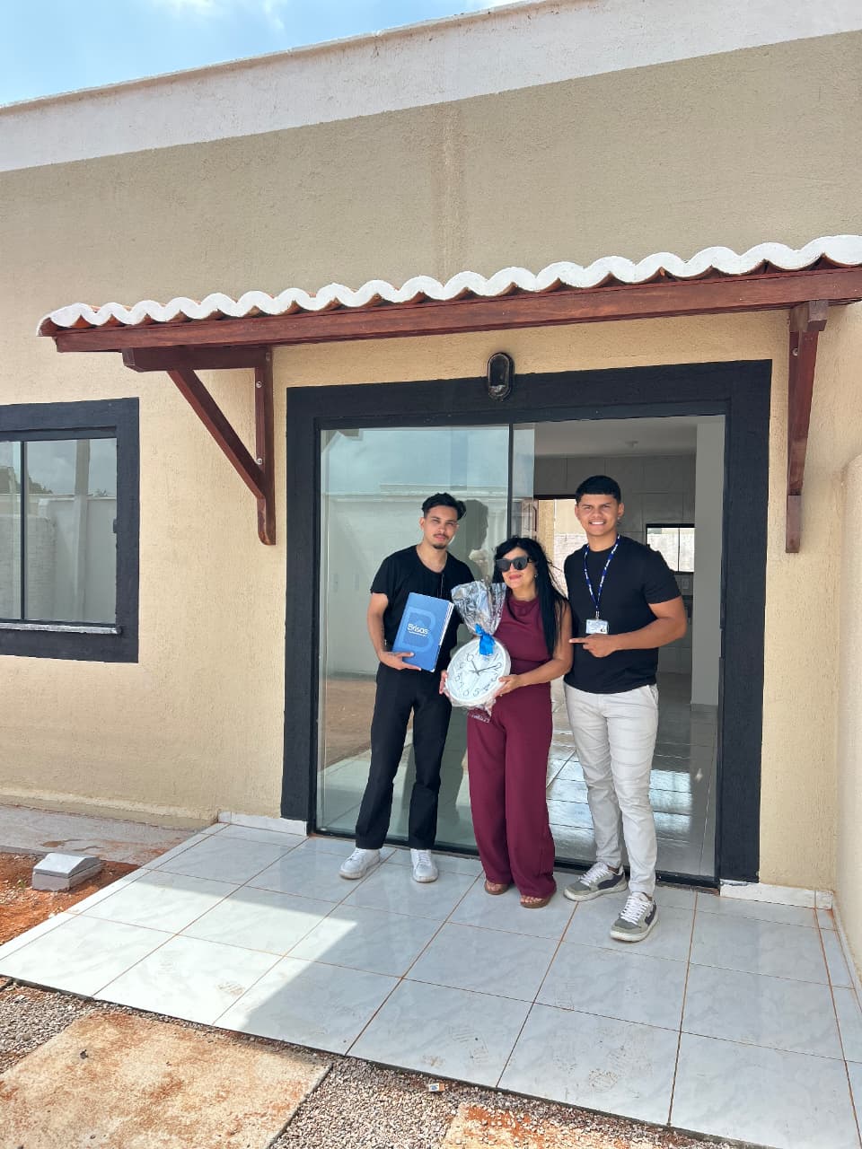 Chave entregue, sonho realizado!